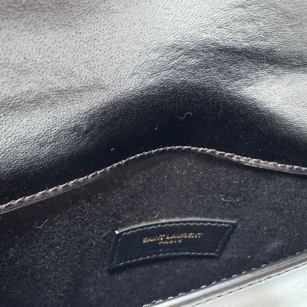 YSL Uptown Leather Clutch - Picture 7 of 7
